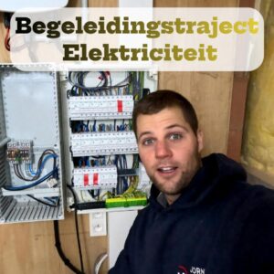 Zelf je Elektriciteit plaatsen met begeleiding van Jorne