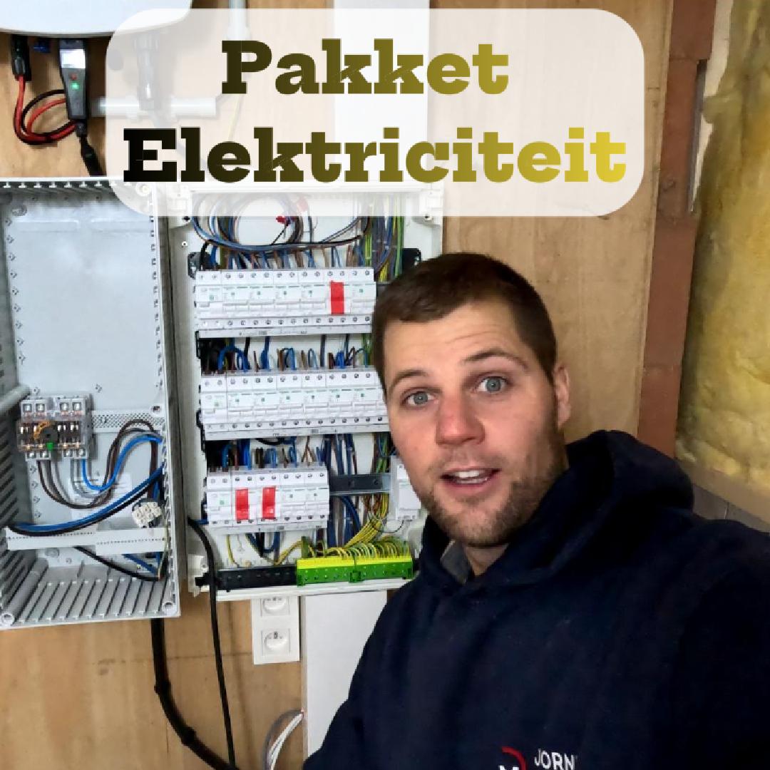 Pakket: Zelf je Elektriciteit plaatsen (ik help je waar nodig :-))