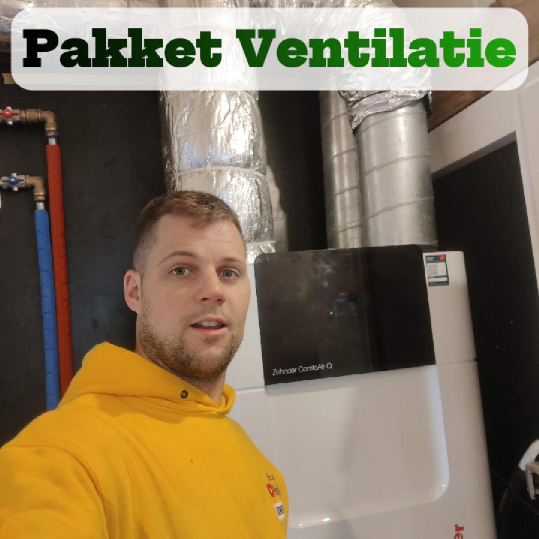 Pakket: Zelf je Ventilatie plaatsen (ik help je waar nodig :-))