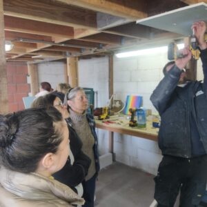 Namiddag Workshop leer boren en schroeven enkel voor dames GRATIS plooimeter Datum: 4 mei