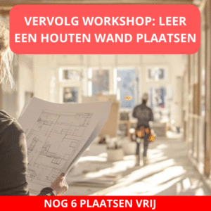 Vervolg Workshop op leer boren en schroeven voor dames & heren Datum: 12 juni